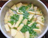 Hình bước làm 3 của món Canh sake nấu tôm