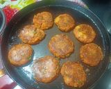 A picture of step 6 of Rice Aloo Patties.