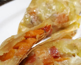 Foto del paso 9 de la receta: Triángulos de verduras con masa filo