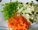 Foto del paso 1 de la receta: Tortilla de verduras