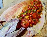 Foto del paso 3 de la receta: Trucha En Cabrito🍅🫑🌶️🧅...!