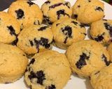 Foto del paso 3 de la receta: Muffins de arándanos con un toque de té 🧁