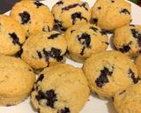 Foto del paso 3 de la receta: Muffins de arándanos con un toque de té 🧁