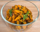 A picture of step 10 of Yam Fry.