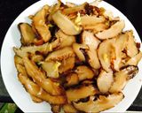 Hình bước làm 3 của món Nấm hoa chấm mắm gừng (thịt vịt chay)