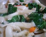 Foto langkah ke 5 dari resep Tumis Jamur Sawi berkuah.