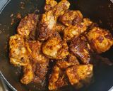 A picture of step 10 of Kadhai Chicken Indian Restaurant Style.