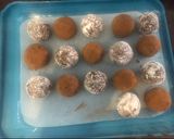 A picture of step 5 of Bittersweet Prune Rum Balls.