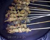 Sate Jeroan Ayam Bumbu Lapis, Panggang Teflon langkah memasak 4 foto