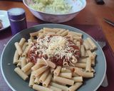 Foto del paso 5 de la receta: Fideos con salsa roja