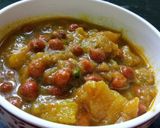 मसालेदार लौकी चना की सब्जी (lauki Chana ki sabji in Hindi) रेसिपी चरण 6 फोटो
