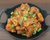 A picture of step 6 of Crispy chilli baby corn.