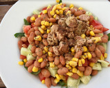 Foto del paso 3 de la receta: Ensalada de alubias rojas con rúcula