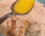 A picture of step 2 of Gulab Jamun Cheesecake with Arrowroot Biscuit Crust.