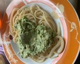 Foto del paso 4 de la receta Pasta con pesto de aguacate 🥑 (Thermomix)