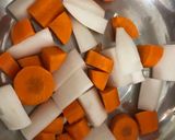 Hình bước làm 1 của món Mì trứng hoành thánh