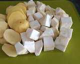 A picture of step 2 of Smashed Parsnips and Potatoes Puree.
