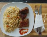 صورة لخطوة 3 من وصفة طبق الأرز صحي مع الكبد