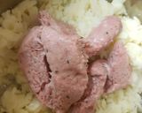 A picture of step 2 of My Battered sausage meat and mashed potato balls.