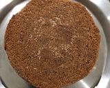 A picture of step 6 of Black forest cake.