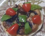 Foto del paso 5 de la receta: Pan pita mediterráneo 2 (hongos)