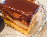 Pas rețetă Prăjitură cu banane și cremă de vanilie(Banana Schnitte) 7 fotografie