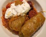 Töltött káposzta (sertéshús mentesen) recept fázis 4 fotója