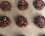 A picture of step 7 of Chocolatey black bean bites - vegan.