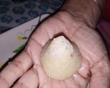 A picture of step 5 of Milky coconut Modak.