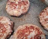 Pork and Apple burger with Cheddar and mustard mayo recipe step 2 photo