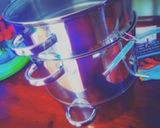 A picture of step 1 of Apple jelly juice.