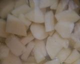 A picture of step 1 of Namkeen jave.