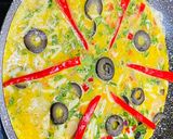 A picture of step 4 of Healthy Breakfast (Pizza omelette).