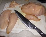 Foto del paso 1 de la receta: Milanga de pollo a mi manera