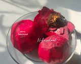 Gambar langkah 2 resipi Kek Beetroot Madu Coklat.