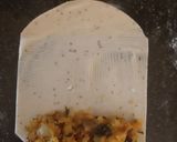 A picture of step 3 of Ring Samosa.