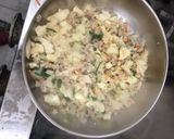 Hình bước làm 3 của món Cơm rang keto. (dành cho những bạn đang giảm cân như tớ :))