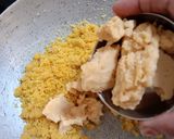 A picture of step 5 of Rajasthani Besan Chakki.