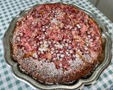 Une image de l'étape 13 de Tarte sans pâte aux amandes et groseilles rouges.