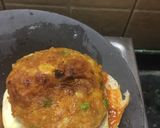A picture of step 6 of Aloo Muttor Tikki Burger.