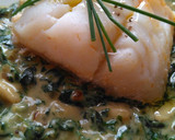 Foto del paso 6 de la receta: Bacalao al vapor con espinacas
