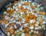 Tárkonyos sertés ragu recept fázis 3 fotója