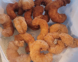 Foto del paso 4 de la receta: Langostinos apanados fritos!