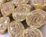 Foto langkah ke 5 dari resep Rolade Daging, Tahu, Wortel.