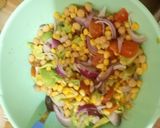 Foto del paso 4 de la receta: Ensalada de garbanzos en lata y choclo
