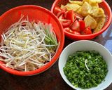 Hình bước làm 1 của món Bún chả cá