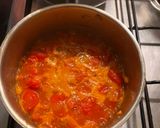 A picture of step 4 of Tomato Egg Drop Soup.