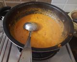 A picture of step 6 of Matar paneer kofta.