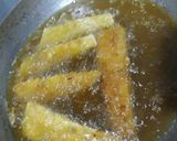 A picture of step 4 of Crispy yam chips.