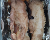 Foto del paso 5 de la receta: Solomillo de Cerdo en Papillote con Salsa Yakiniku y Pasas
